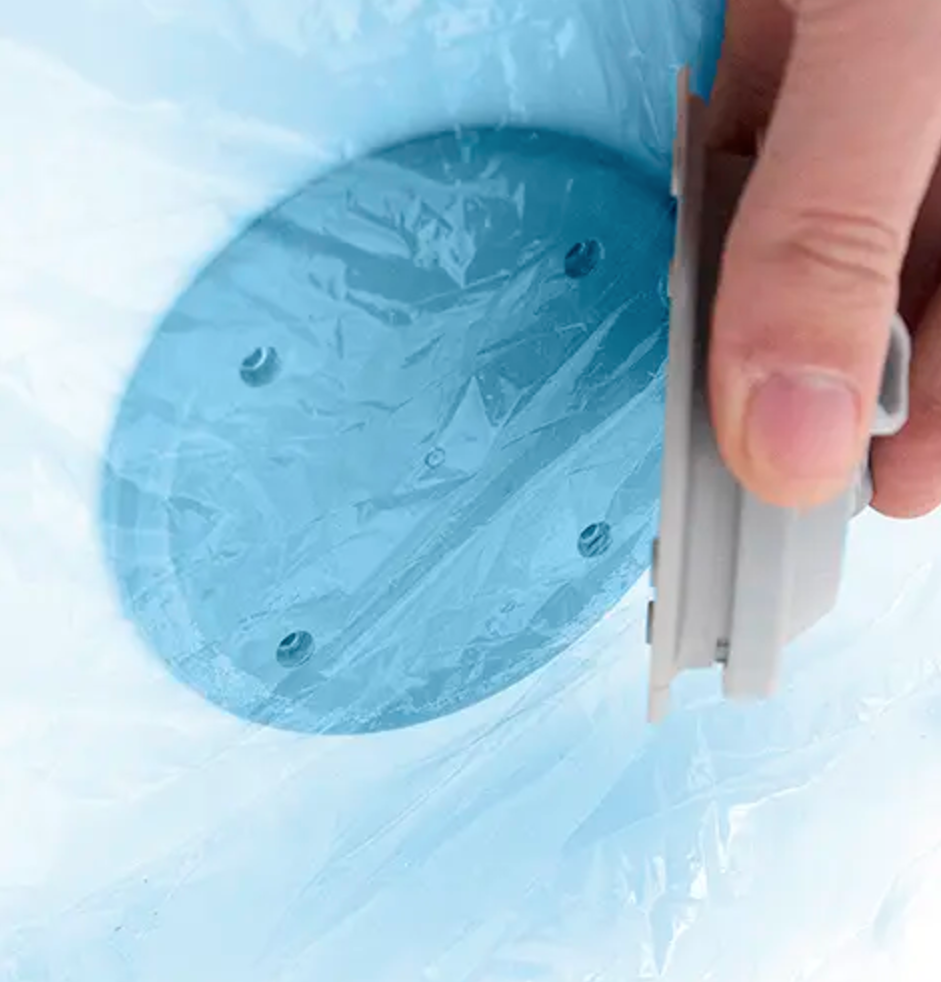 Einwegbezug für Spa Blau 400 Stück