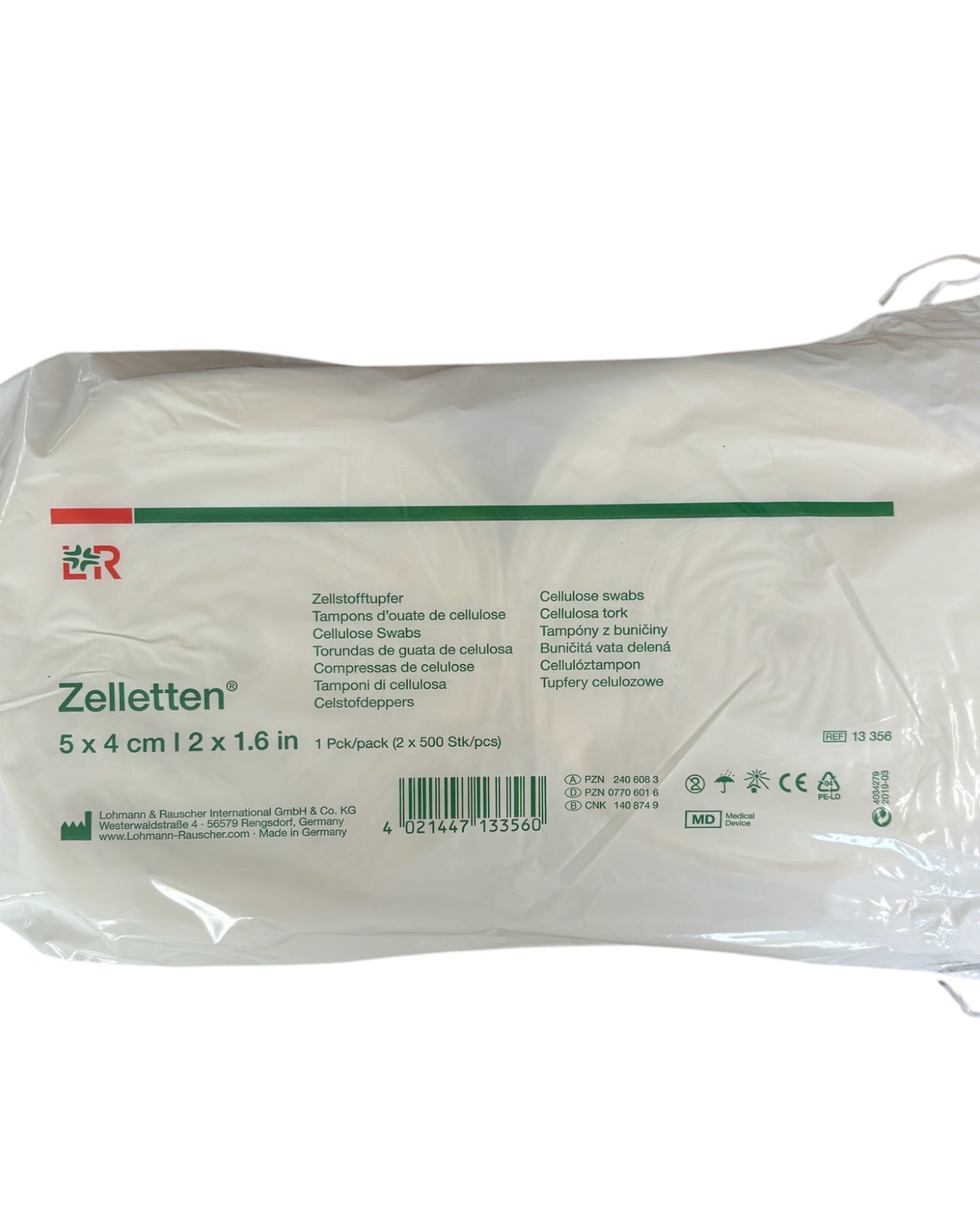 Zellettenrolle im Doppelpack 1000 Stück